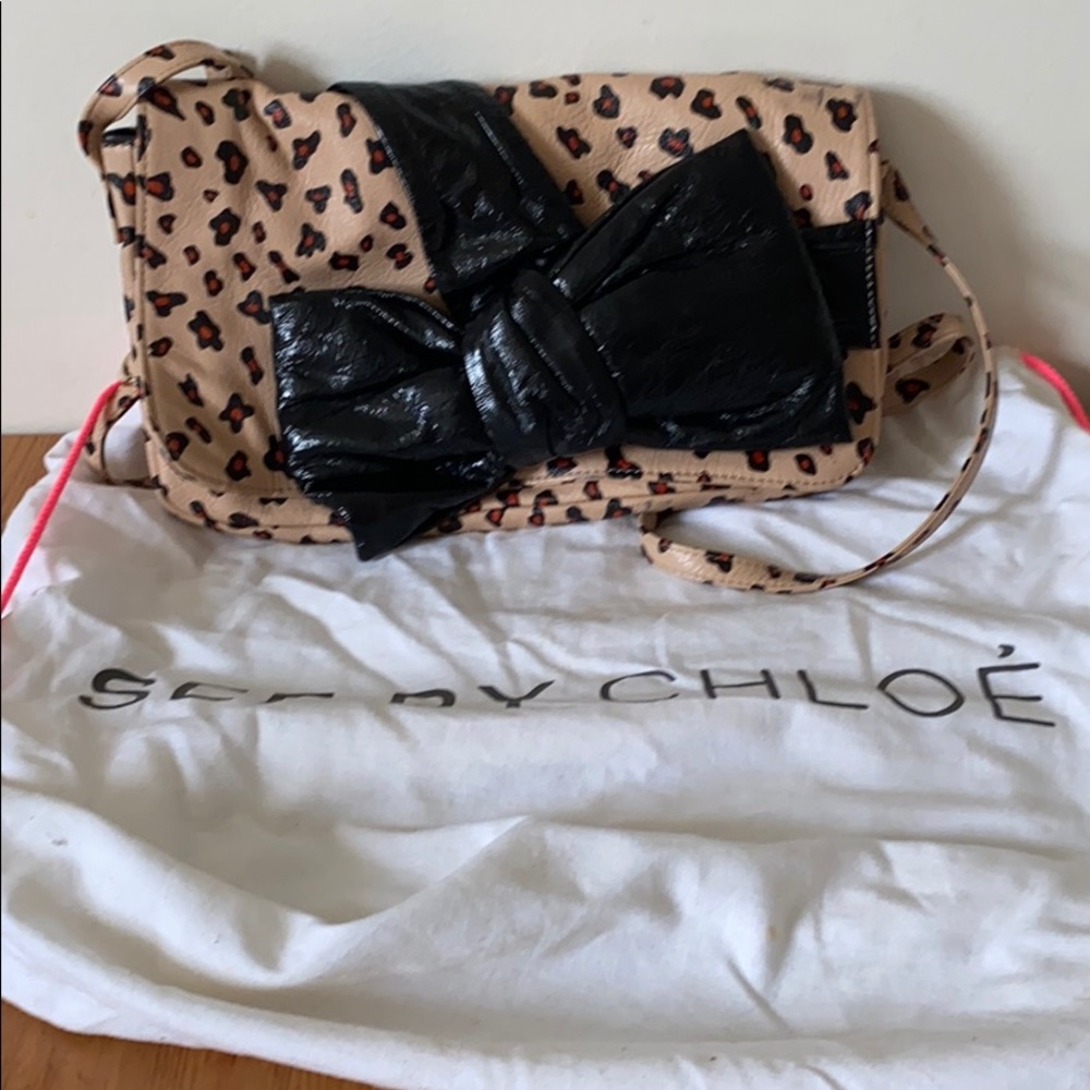 See by Chloe Leopard print crossbody